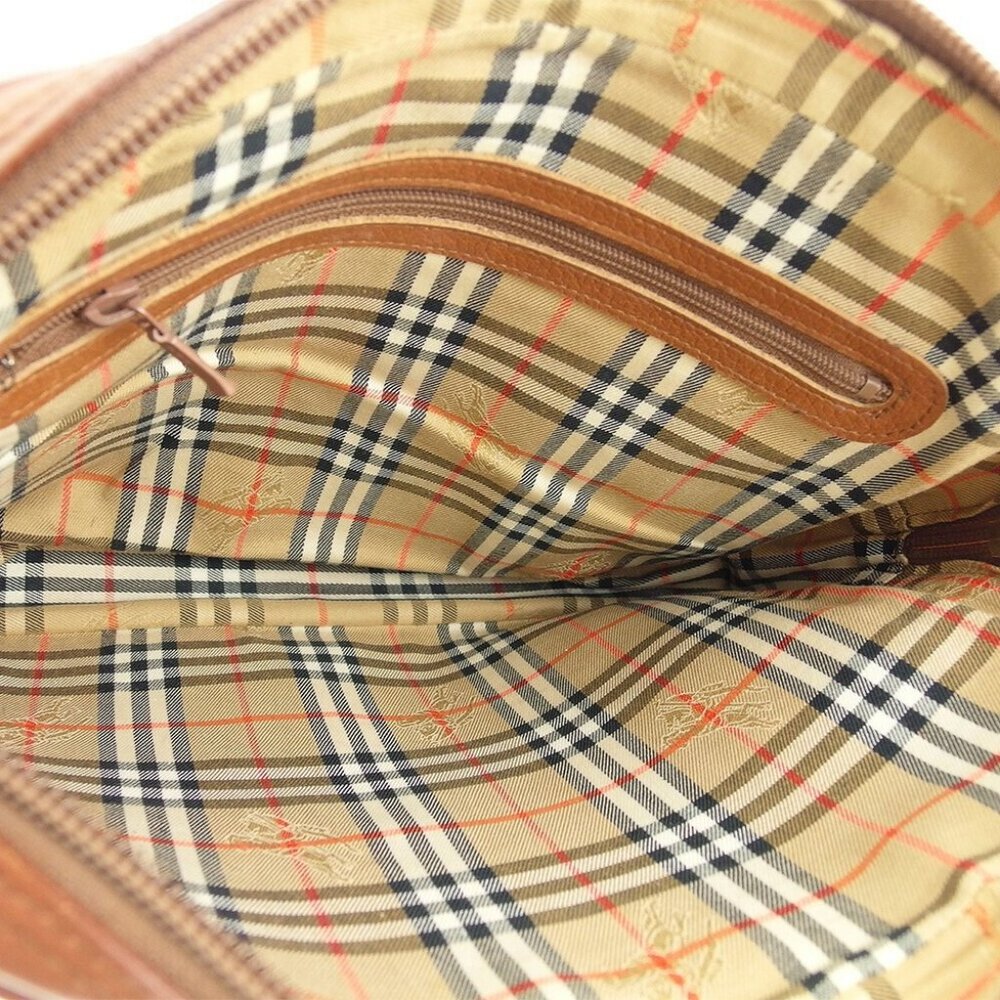 BURBERRY Clutch bag Brown Women Authentic secondhand - Picture 5 of 6